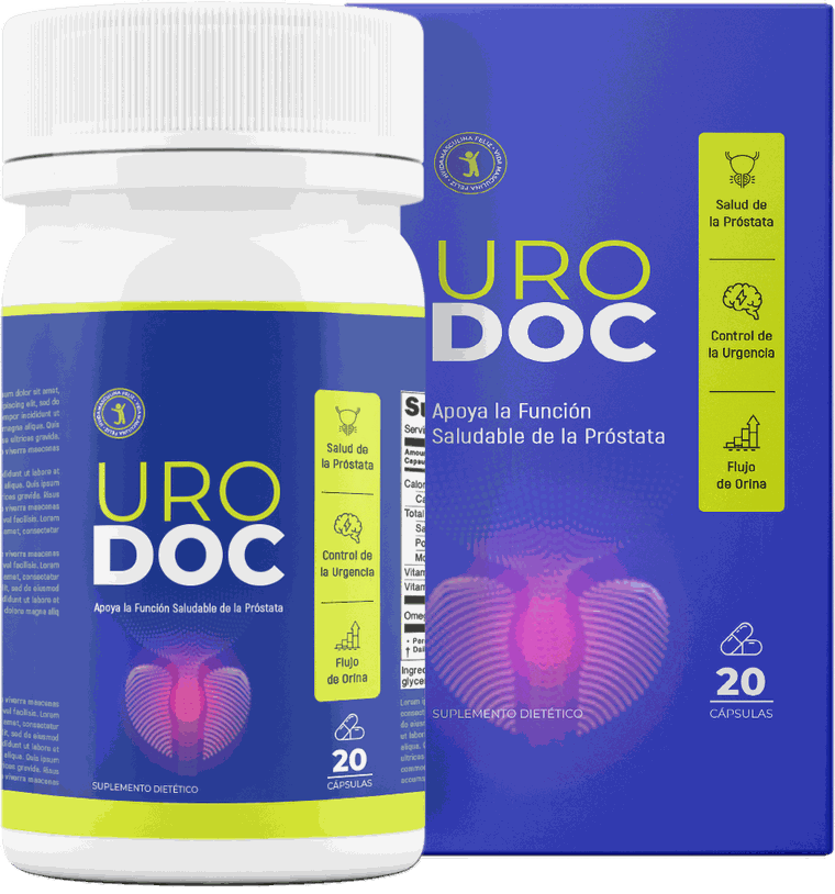 Urodoc Suplemento dietético Capsules, frasco y estuche de 20 cápsulas